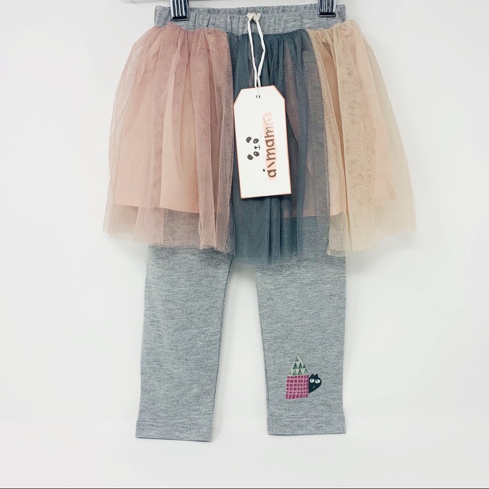 Aimama Girls Dusty Pink Caroline Skirt